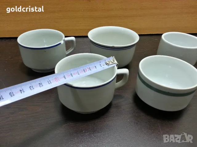 Стар български порцелан чаши за чай, снимка 3 - Антикварни и старинни предмети - 48937465