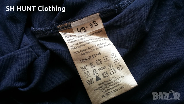 SCOTCH & SODA Mens T-Shirt размер L мъжка тениска 49-35, снимка 8 - Тениски - 53296194