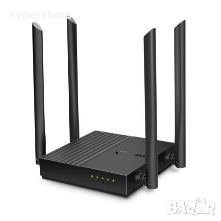 Безжичен Рутер TP-Link Archer C64 AC1200 2-лентов MU-MIMO Wi-Fi Рутер за дома и офиса