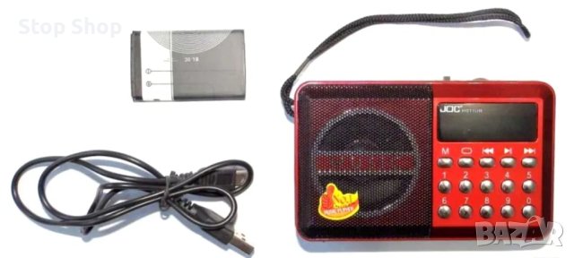 Радио JOC- Bluetooth Mp3 USB  SD, снимка 2 - Bluetooth тонколони - 41456553