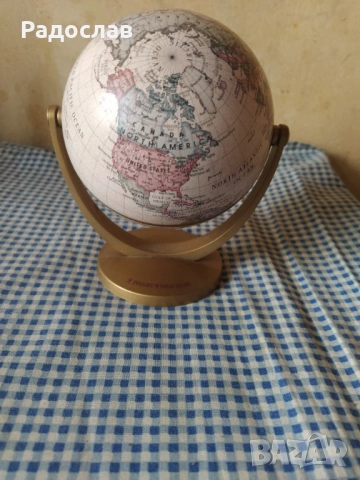 географски глобус за бюро, снимка 3 - Декорация за дома - 53230936