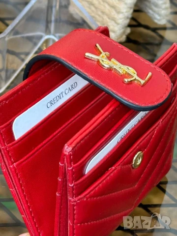 Визитник  от естествена кожа chanel ysl saint laurent , снимка 8 - Портфейли, портмонета - 51029701