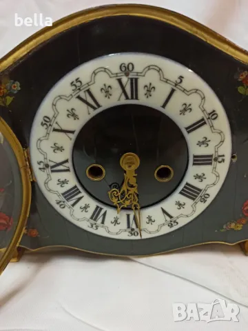 Стар антикварен настолен часовник Jean Perret & Cie S.A Geneve, снимка 8 - Антикварни и старинни предмети - 49504727