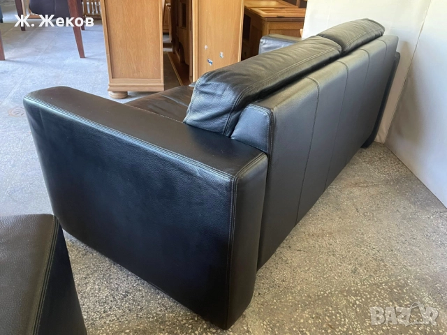 КОЖЕН  ДИВАН, снимка 3 - Дивани и мека мебел - 51467980