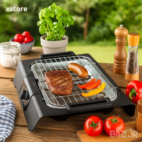 Електрическа скара Royalty Line RL-BGT2000 / RL-SBGT2000, 2000W , снимка 3 - Скари - 52698974