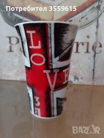голяма чаша за кафе от Лондон 400 мл, снимка 1