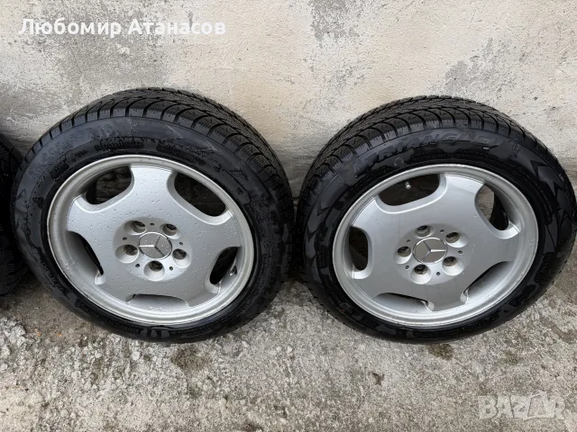 Джанти за Мерцедес 16 с зимни гуми