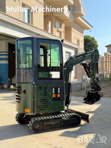 Мини Багер Мuller E1.7 Cabin | 3цилиндъра | Гаранция | Изплащане, снимка 2 - Индустриална техника - 50761350