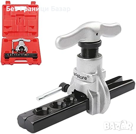 Нов Комплект за фланциране на тръби 45° HVAC ВиК 7 матрици разширяване