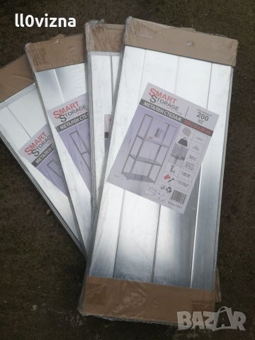 Метален стелаж 150х75х30см - 200кг , снимка 3 - Стелажи и щандове - 40265691