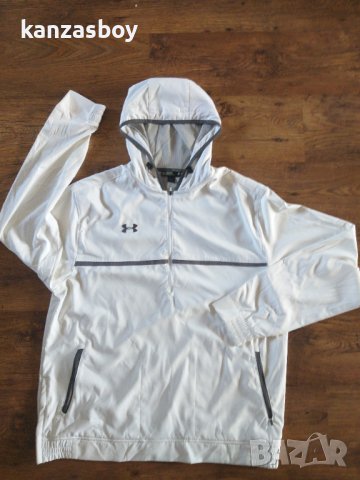 Under Armour Men's White Win It CGI Hood - страхотна мъжка блуза ХЛ , снимка 5 - Блузи - 42081625