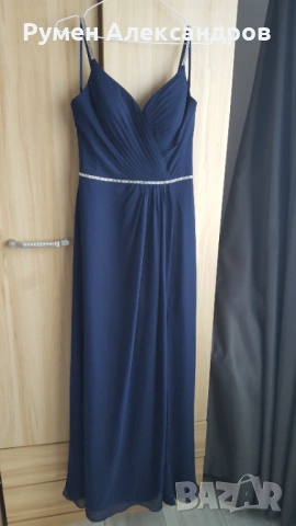 Официална синя рокля Magic Nights размер M  EUR38 ръст 170-180, снимка 3 - Рокли - 53650020