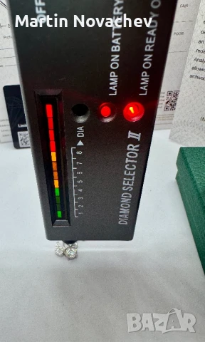 Сребърно колие с мойсанит (Диамант) 1 карат, снимка 15 - Колиета, медальони, синджири - 51370958