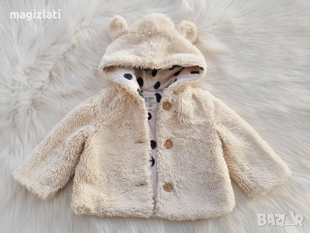 Бебешко палто ZARA 9-12 месеца , снимка 6 - Бебешки якета и елеци - 39723050
