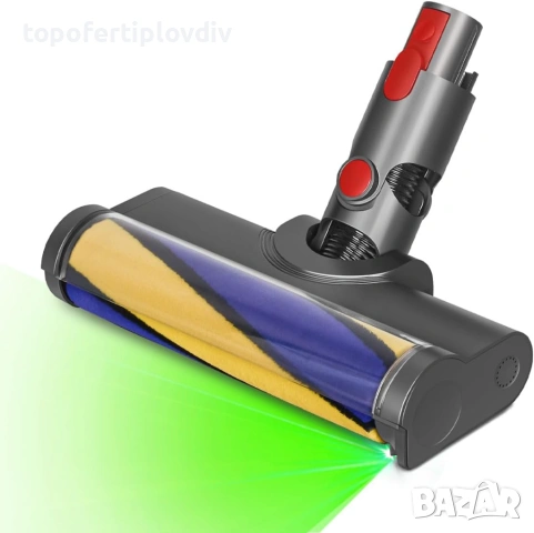 Четка за Dyson V10, V11, V15, V7, V8, MOPEI LED Parquet Brush
