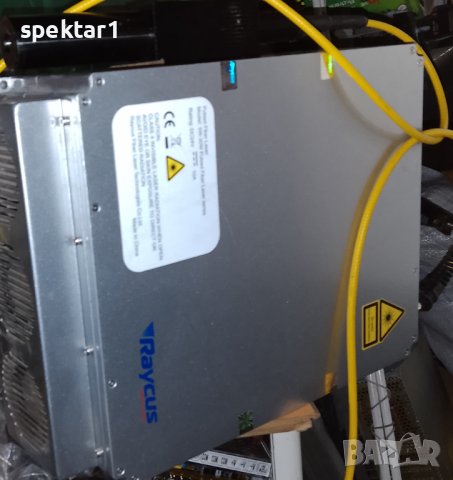 Импулсен фиброоптичен лазер 10 w за надписи и гравирани, снимка 3 - Други машини и части - 40531656