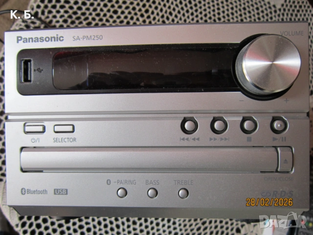 Мини уредба Panasonic SA-RM250, снимка 4 - Аудиосистеми - 53656098