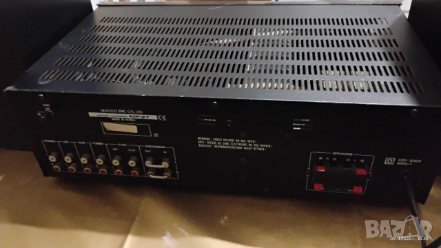 Транзисторен стерео усилвател Akai AM-27., снимка 9 - Ресийвъри, усилватели, смесителни пултове - 52353897