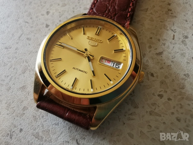 SEIKO 5 AUTOMATIC -НОВ, снимка 3 - Мъжки - 53353624