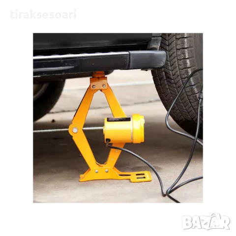 Комплект 2в1 185W Електрически крик до 3Т с гайковерт 12V, снимка 2 - Аксесоари и консумативи - 50748191