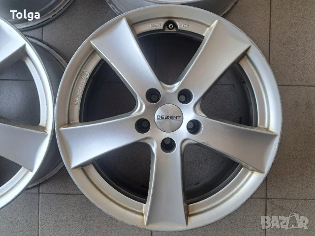 Алуминиеви джанти Dezent 17 5x112, снимка 3 - Гуми и джанти - 50845762