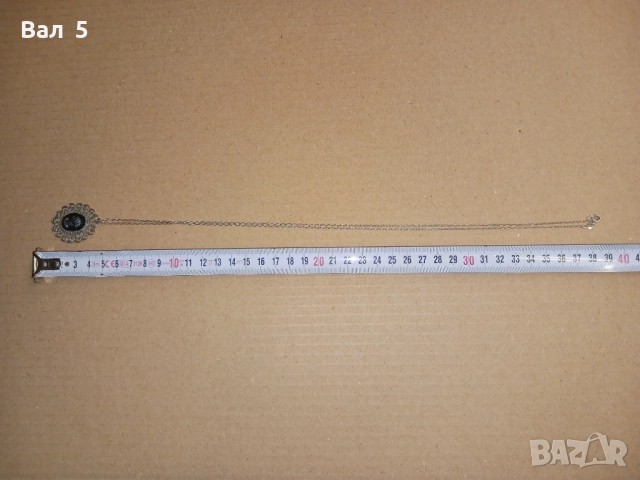 Красиво колие , медальон - сребро и камея, снимка 3 - Антикварни и старинни предмети - 52491752