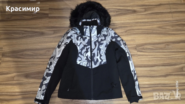 Дамско ски Яке Icepeak Erbach Granite , снимка 5 - Зимни спортове - 52706298