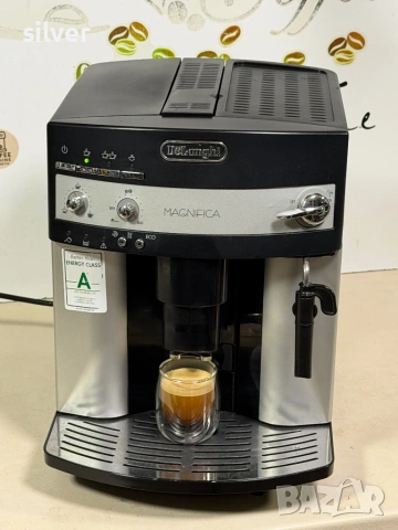 Кафемашина кафе автомат delonghi magnifica с гаранция, снимка 2 - Кафемашини - 53753130
