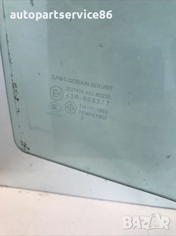 Задно дясно стъкло на прозореца за врата/капака за Mazda 3 (2005) 43R-008612