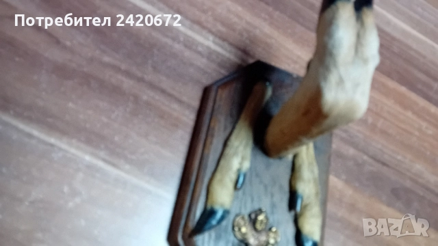 закачалки с еленово краче, снимка 4 - Декорация за дома - 52109186