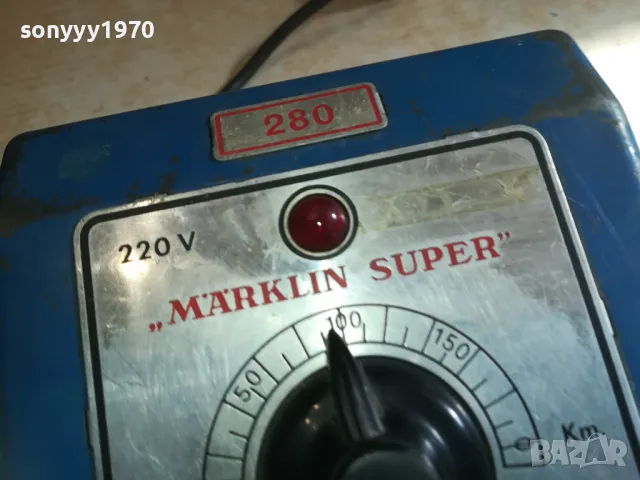 MARKLIN TRAFO-MADE IN GERMANY 2420240901, снимка 4 - Друга електроника - 47698303