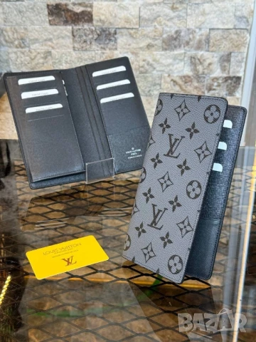 портмонета от естествена кожа louis vuitton , снимка 13 - Портфейли, портмонета - 51301356