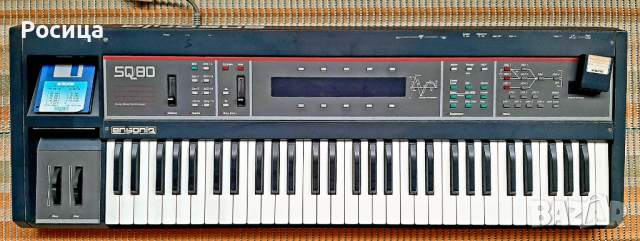 Винтидж ENSONIQ SQ-80 Cross Wave Synthesizer от 1988, снимка 1 - Синтезатори - 44575229