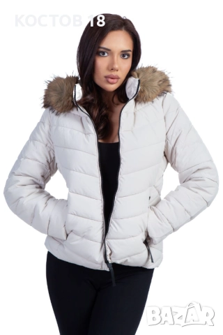 Дамско зимно шушляково яке – 4256, снимка 5 - Якета - 52500746