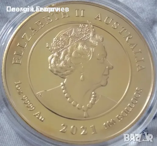 100 долара Австралия 2021, снимка 3 - Нумизматика и бонистика - 56209195