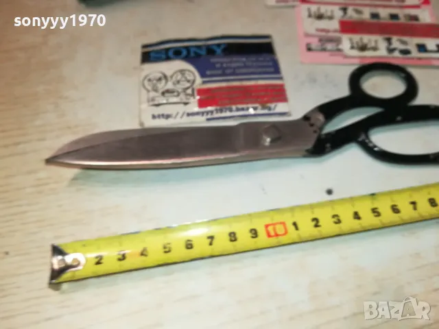 ретро ножица 2411241739, снимка 8 - Антикварни и старинни предмети - 48089574