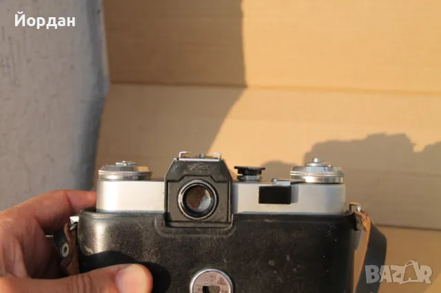 СССР фотоапарат ''Zenit-F'' / обектив ''Helios 44-2'', снимка 9 - Фотоапарати - 47790899
