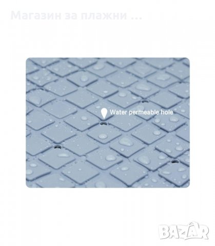 ГУМЕНА ПОСТЕЛКА ЗА БАНЯ С ВЕНДУЗИ ПРОТИВ ХЛЪЗГАНЕ - код гумена, снимка 5 - Други стоки за дома - 34163737