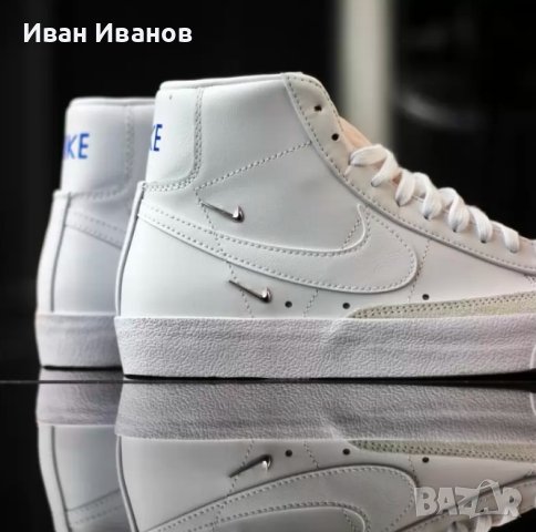 маратонки /кецове Nike Blazer Mid 77 White номер 39 , снимка 2 - Маратонки - 40998756