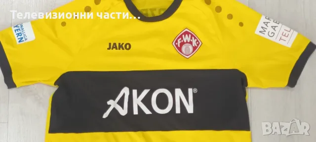 Мачова вратарска тениска 2023/2024 FC Würzburger Kickers - Norman Quindt 33,Jako,размер L , снимка 5 - Спортни дрехи, екипи - 56056700