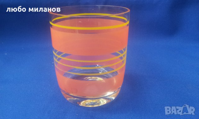 Ретро ракиени чашки, оранжав и жълт мат кантове 13 бр, снимка 5 - Други ценни предмети - 34501012