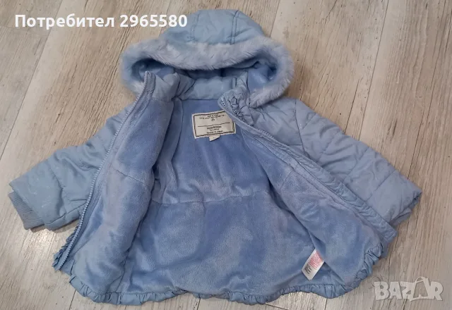 Яке за момиченце, ръст 74 см., снимка 4 - Бебешки якета и елеци - 56062180