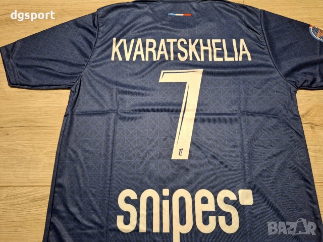 Футболна фланелка на ПСЖ #Хвича Кварацхелия #7# сезон 25/26!, снимка 2 - Футбол - 52158833