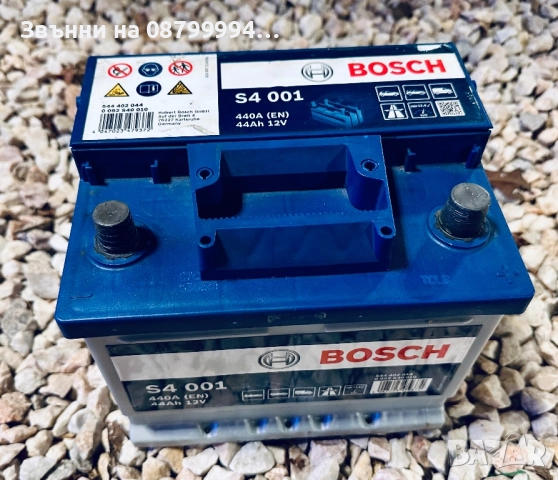 Акумулатор BOSCH S4 001 44Ah, снимка 6 - Аксесоари и консумативи - 52867818