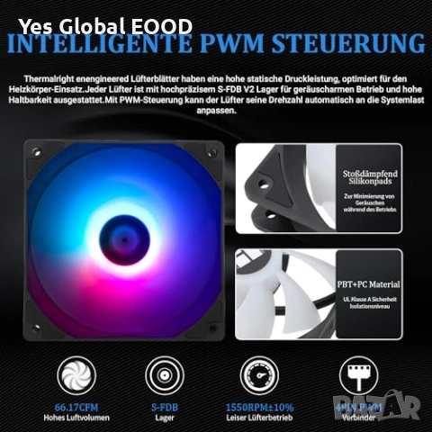 Thermalright AQUA ELITE 240 ARGB водно охлаждане, снимка 5 - Други - 53644409