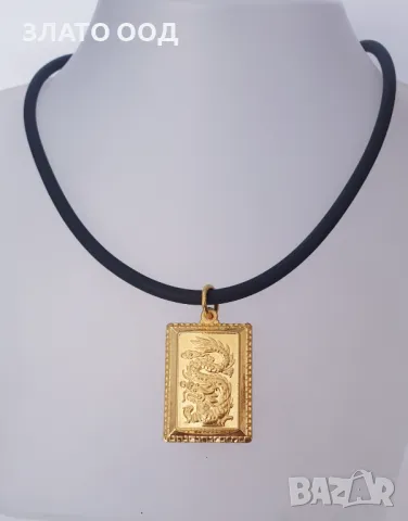 Златни колиета със силикон, снимка 7 - Колиета, медальони, синджири - 49647513