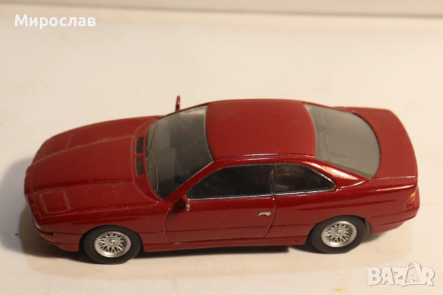 1:43 DEL PRADO BMW 850 КОЛИЧКА ИГРАЧКА МОДЕЛ, снимка 2 - Колекции - 53809364