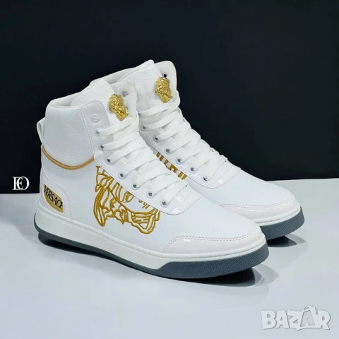 мъжки кецове dsquared2 versace , снимка 4 - Кецове - 50785895