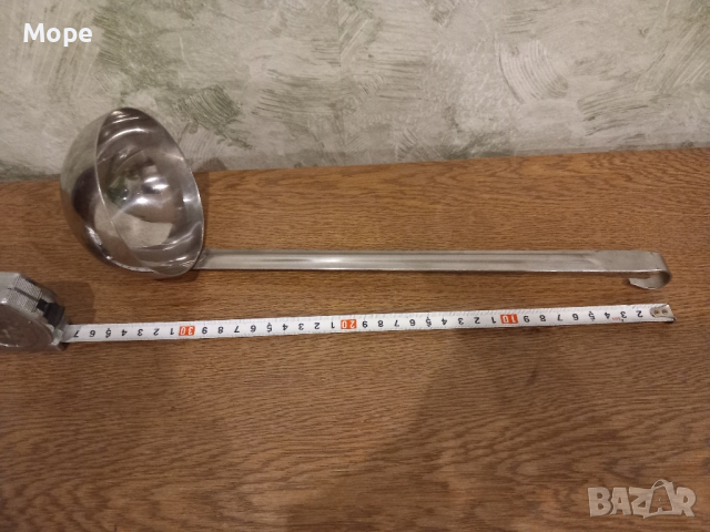 Черпак от неръждаема стомана алпака , снимка 5 - Прибори за хранене, готвене и сервиране - 44767621