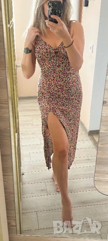 Цветна лятна рокля, снимка 5 - Рокли - 53581893